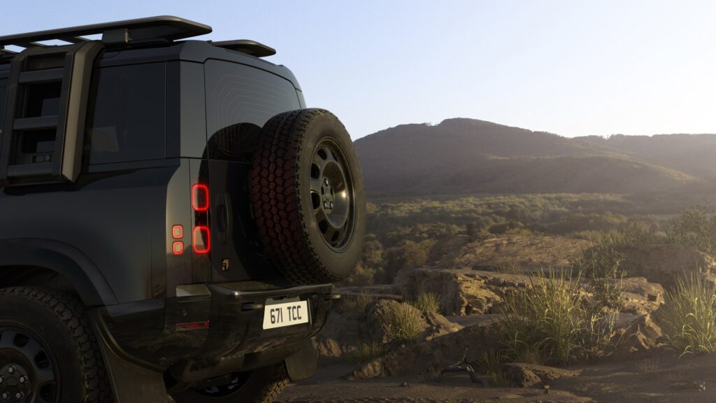 Запасне колесо Land Rover Defender