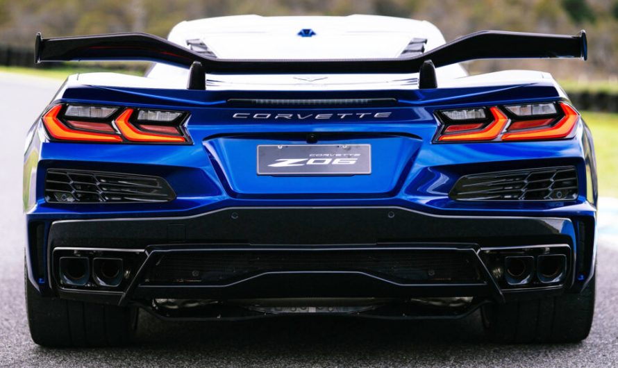 В Австралії з’явився Chevrolet Corvette Z06 2027 року, проте Grand Sport не видно