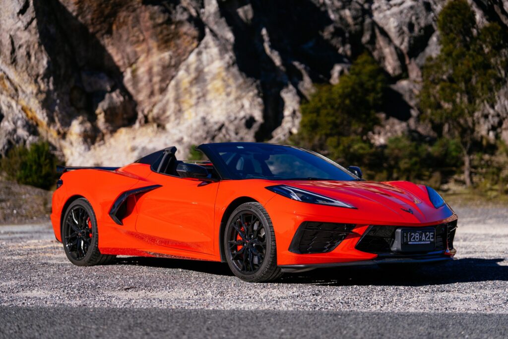 Corvette Stingray і Z06 на треку