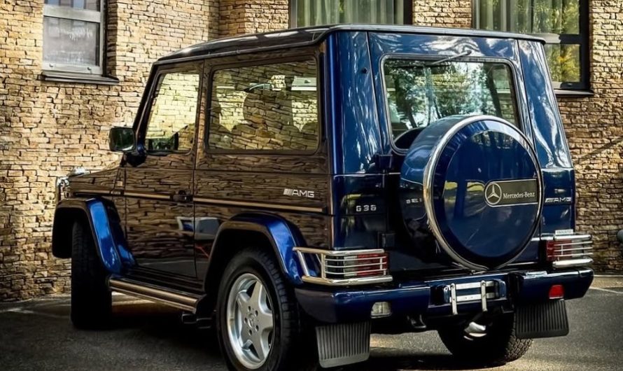 Рідкісний тридверний Гелендваген Mercedes-Benz G 36 AMG помітили у Києві (фото)